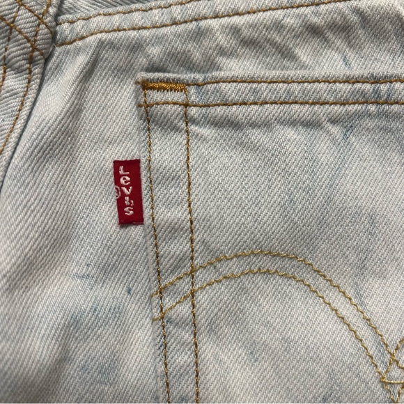 Levi’s 501 High Rise Jean Shorts size 26 - Picture 6 of 7